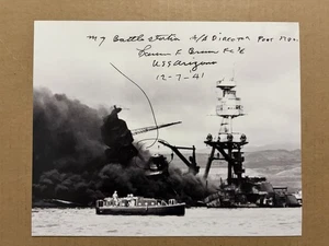 Lauren Bruner USS Arizona Survivor Autographed 8x10 Picture Autograph - Picture 1 of 1