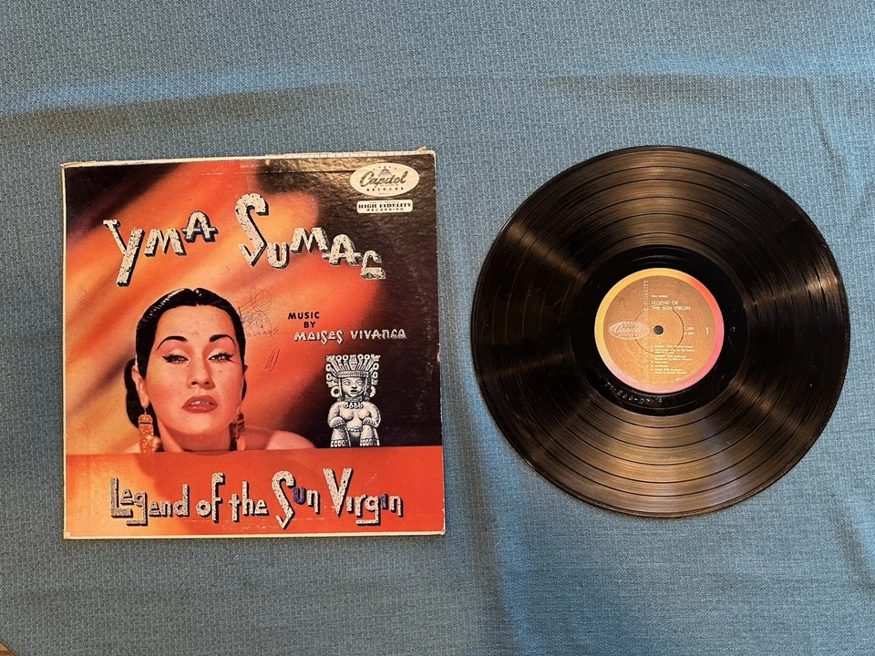 YMA SUMAC - Legend Of The Sun Virgin (1962) - 12" Vinyl Record LP - VG - Image 1 of 2
