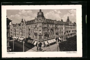 Ansichtskarte Rosenheim, Straße am Gillitzerblock  - Picture 1 of 2