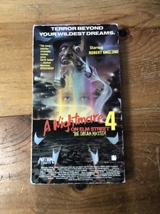 A Nightmare on Elm Street 4 - The Dream Master (VHS, 1990) - Foto 1 di 4