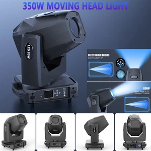 5Prism & 6+1 Rotating 350W LED Moving Head Light DMX Rotation Gobo Beam Stage DJ - Picture 1 of 14