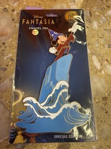 Sorcerer Mickey Pink A La Mode Fantasia PALM Pin Super Jumbo 7.5” LE 300 - Picture 1 of 1