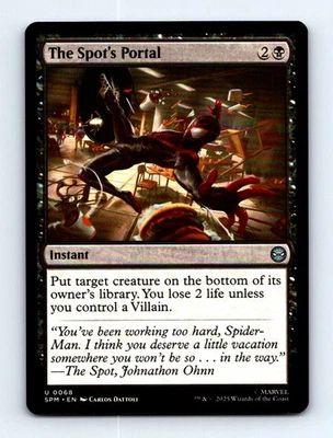 #68 2025 Marvel's Spider-Man * The Spot's Portal Uncommon - Image 1 of 2