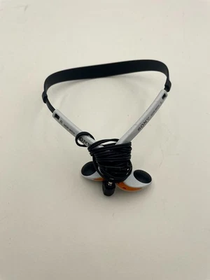 Fone de ouvido intra-auricular Sony Sports Walkman MDR-W014 branco laranja retrô leve - Imagem 1 de 4