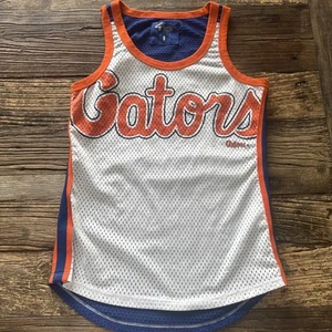 CAMISETA SIN MANGAS DE MALLA FLORIDA CATORS DE COLECCIÓN G-III 4HER DE CARL BANKS SM. - Imagen 1 de 8