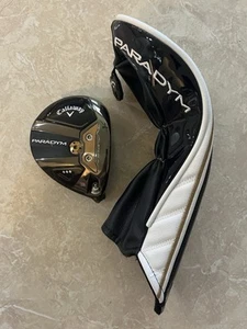 New Callaway Paradym Triple Diamond 15 Degree 3 Fairway Wood Head w/ Headcover - Picture 1 of 5