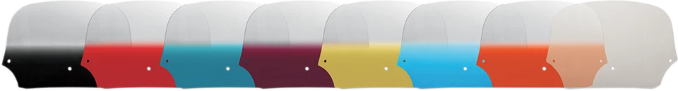 Memphis Shades 9in. Windshield for Batwing Fairing Solar MEP8529 Foto 1 de 1