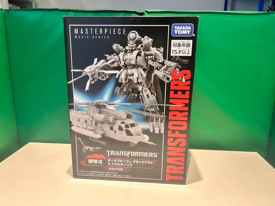 Transformers Masterpiece Movie Series MPM-13 Blackout Takara Tomy Japan MINT - Image 1 of 4