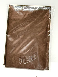 Persol New Authentic Brown Cleaning Cloth Microfiber For Sunglasses Eyeglasses - Picture 1 of 1