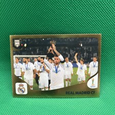 2018 Fifa 365 Album Stickers The Golden World of Football Black Back Real Madrid