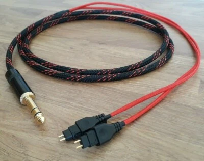 VAN DAMME Cable para auriculares Sennheiser OFC plateado HD600 HD580 HD650 1,5m 2m 3m 4m 5m