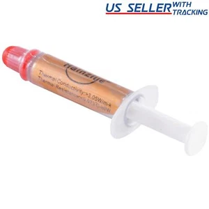 High Performance Gold Thermal Grease CPU Heatsink Compound Paste Syringe - Picture 1 of 2