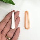 Long Drop Clay Cutter. Thin Skinny Cutting Tool. Poly Jewellery Earring Making