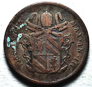 Due Baiocchi Bologna 1849 Papa Pius IX - Imagen 1 de 2