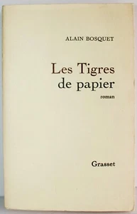 ALAIN BOSQUET SIGNED SIGNE LES TIGRES DE PAPIER 1968 TO CUBAN ARTIST GINA PELLON - Imagen 1 de 8