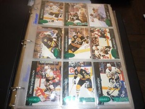 1992/93 PARKHURST SERIES 1 HOCKEY EMERALD GREEN CARDS (1-240) U-PICK FROM LIST