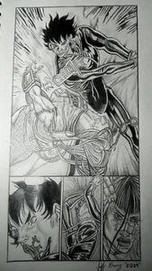 Catwoman Victory Drawing By Jeff Ewing - Picture 1 of 1