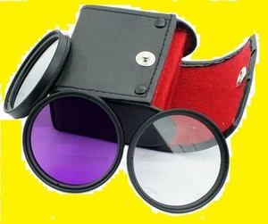 72mm FILTER KIT UV CPL FL-D for PANASONIC AG-DVX200 DVX100 DVX100B DVX100BP 80P - Picture 1 of 7