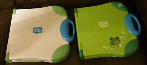 2 LeapFrog LeapStart Systems w/pens & books - ABC and Shapes and Colors