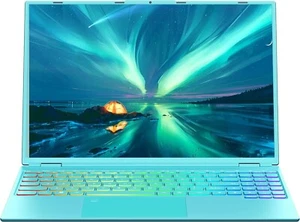Ultra-Thin 16" Laptop: Intel N95, 16GB RAM, 256GB SSD with Backlit Keyboard - Picture 1 of 11