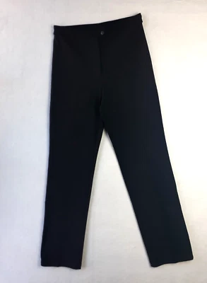 CLASSIQUES for Nordstrom Pants Women M Black Vintage Mom Straight Leg Made USA - Image 1 of 4