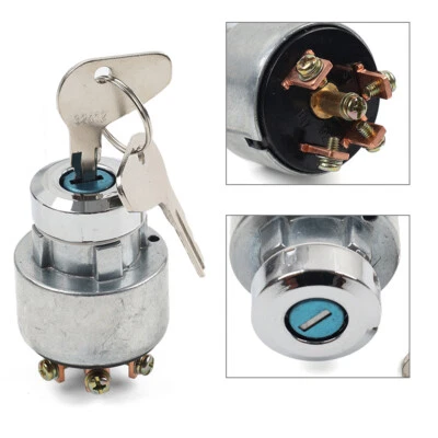 Ignition Key Switch For Kubota Garden Tractor G3200 G4200 G4200H G5200H G6200H - Image 1 of 4