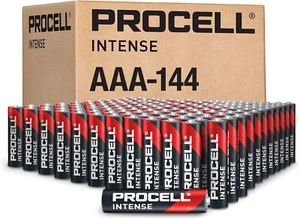 144 x PROCELL Intense AAA Alkaline Batteries High Power Devices - EXP 2036 - Picture 1 of 6