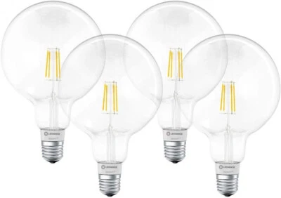 4x LEDVANCE SMART+ LED Filament Globe 5,5W E27 Alexa Google Apple EEK:E(Spk A-G) - Bild 1 von 4