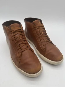 Stivali Cole Haan Grand Plus Essex da uomo in pelle marrone inglese taglia 10,5 - Foto 1 di 18