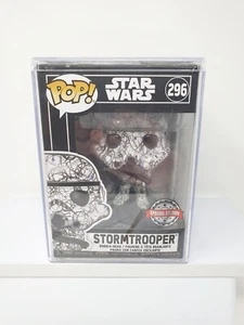 Stormtrooper Futura 296 Star Wars Funko Pop Vinyl Hard Stack Special Edition - Picture 1 of 9