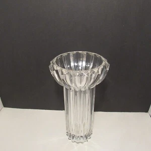 Shannon Crystal Designs of Ireland, Art-Deco-Stil, handgeschnittene schwere Kristallvase - Bild 1 von 16