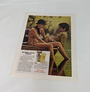 Pubblicità Stampa 1972 Smirnoff È Stagione Febbre Gialla. Pubblicità / Pubblicità Gillette Techmatic - Foto 1 di 6