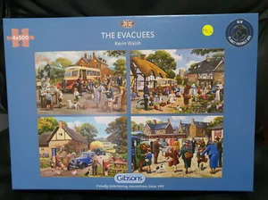 Gibsons G5056 The Evacuees by Kevin Walsh 4X 500 pce jigsaw puzzles - Picture 1 of 3