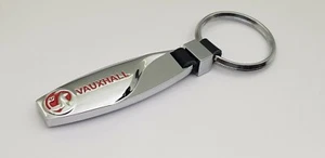 Exclusive Vauxhall Logo Car Logo Metal Keyring with Red Velvet Gift Pouch (S3) - Picture 1 of 3