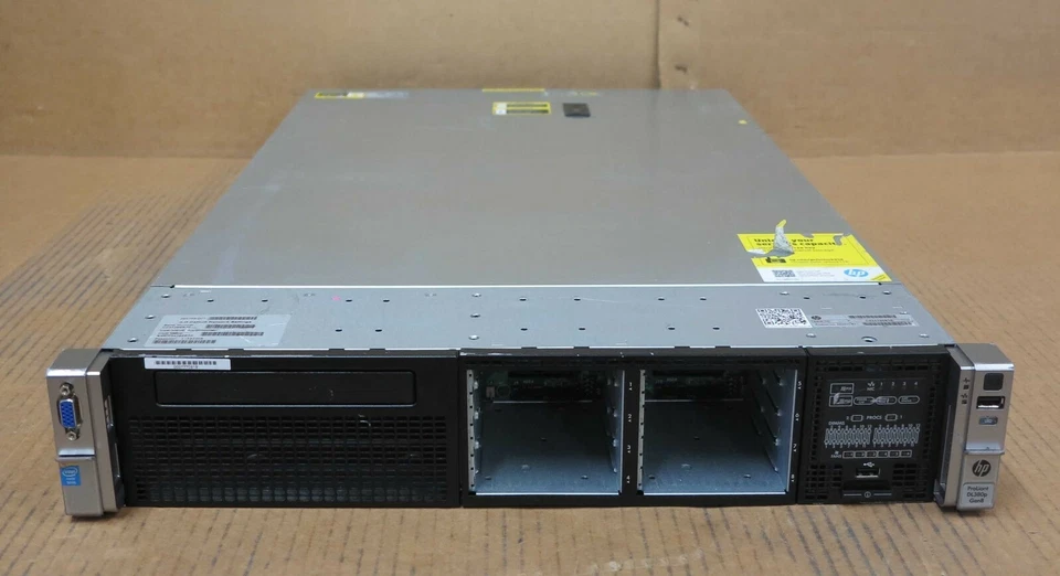 HP ProLiant DL380p Gen8 2x 10C Xeon E5-2660v2 2.2GHz 32GB 8x 2.5" Bay 2U Server - Image 1 of 2