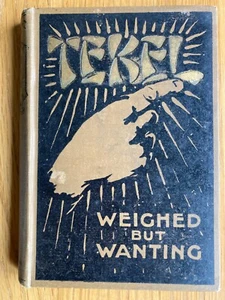 Gewogen aber wollen; oder ernste Appelle an alle. A. Gardner. Hardcover um 1912. - Bild 1 von 17
