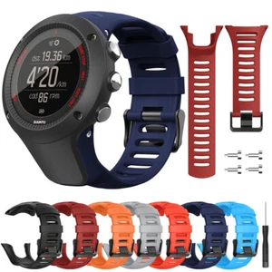 Silicone Rubber Watch Strap Band Bracelet For Suunto Ambit3 Peak Ambit 2/1 +Tool - Picture 1 of 54
