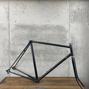 Vintage Lugged Frame Set 56 cm CID Circle Head Tube Campagnolo Dropout Race - Picture 1 of 23