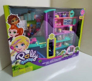 Polly Pocket Pollyville Mega Mall Spielset mit thematischem Zubehör GESCHENK Mattel - Bild 1 von 6