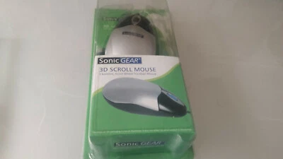Sonic Gear Ball Mouse 3D Scroll Vintage Mouse New In Box PS2 - Image 1 of 4