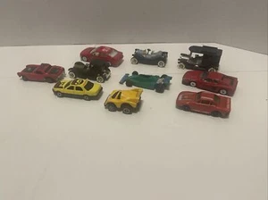 Vintage Unbranded Toy Car Lot Made In China 1:64 Lot of 10 Vehicles - Picture 1 of 6