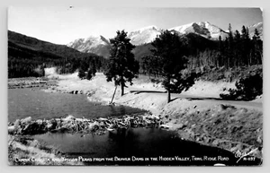 RPPC Chapin Chiquita Ypsilon Peaks from Beaver Dam Hidden Valley UNP Postcard - Picture 1 of 2