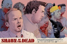 Shaun of the Dead Poster by Robert Sammelin (24x36) MONDO Limited Edition