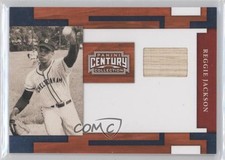 2010 Panini Century Collection Materials Bats /250 Reggie Jackson #41 HOF