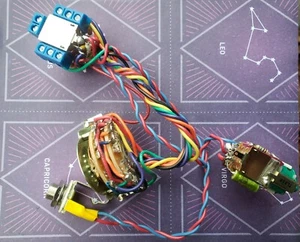 Arnés de cableado sin soldadura PRS SE 24 personalizado push pull tono pot KellingSound - Imagen 1 de 6