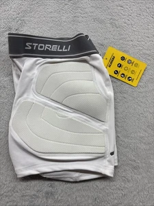 Storelli Bodyshield Sliders Women’s L BS Impact Sliders White Softball Padded - Picture 1 of 5