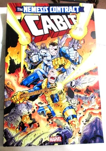 Marvel " The Nemesis Contract Cable " - Comic Style Book - Picture 1 of 2