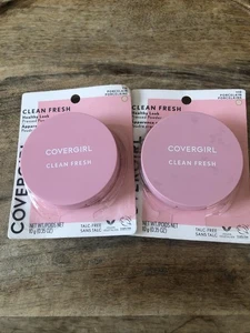 (2) Covergirl Clean Fresh Healthy Look Pressed Facial Powder Porcelain 110 - Picture 1 of 5