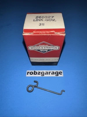 NUEVO OEM BRIGGS & STRATTON GOVERNOR LINK P/N 261027 —B35 Foto 1 de 2