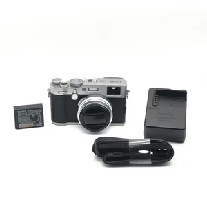 Fujifilm X100F 24.3 MP Digital Compact Camera - silver - Picture 1 of 21